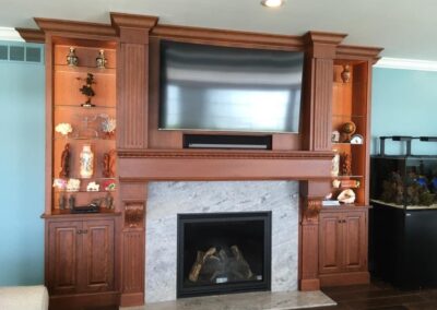 Henn Built In and Fireplace